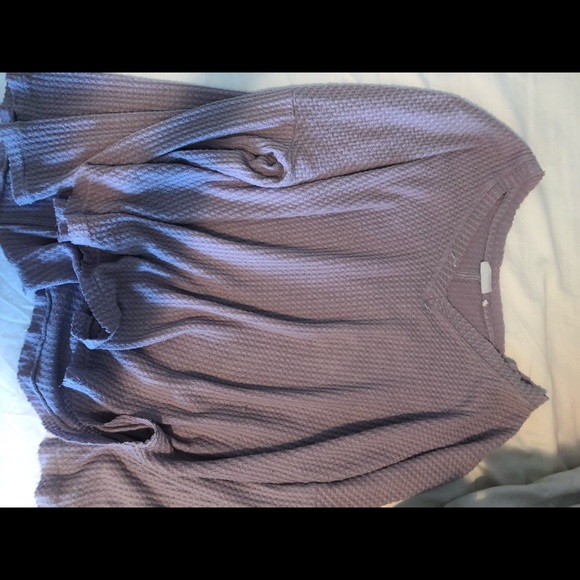 Purple Urban Outfitters out from under sweater - Picture 3 of 5